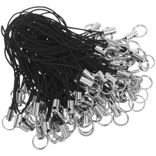 100 Pcs Polyester Cell Phone Lanyard Short Rope For Portable Devices