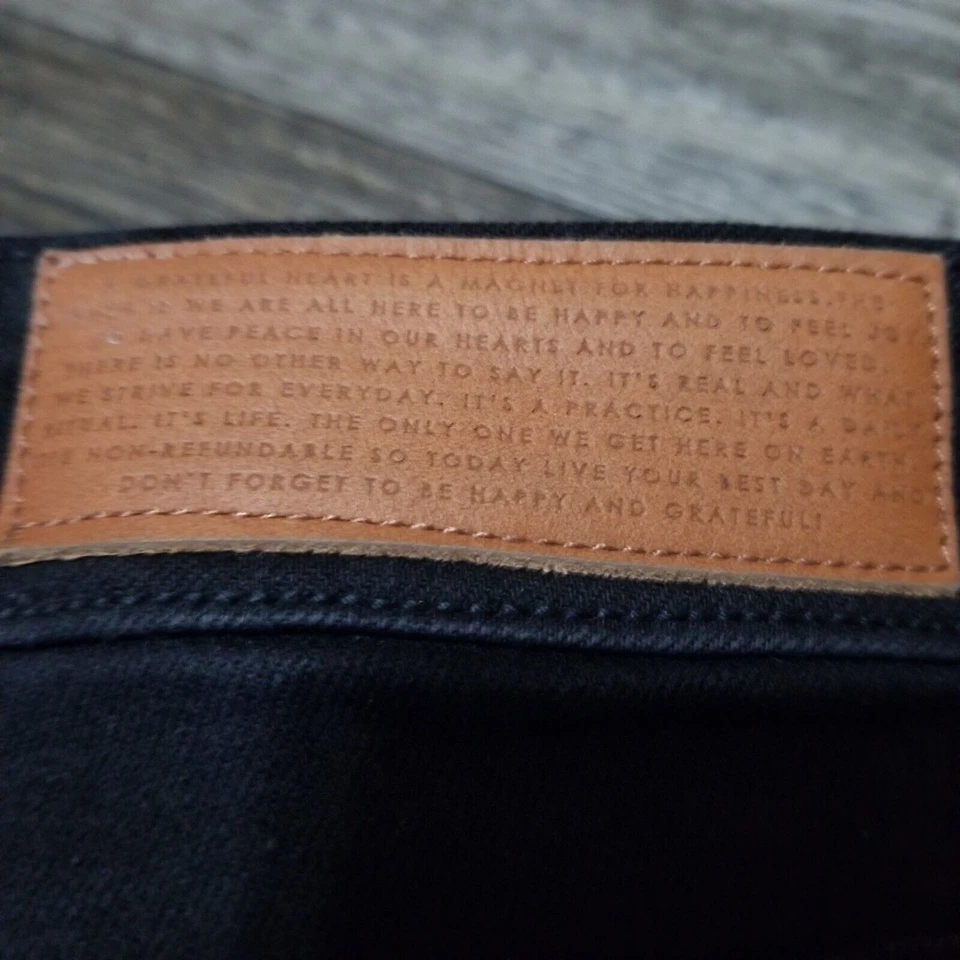 Peace Love World Mujer 14 Negro Pantalón Pierna Ancha Foto 4 de 4