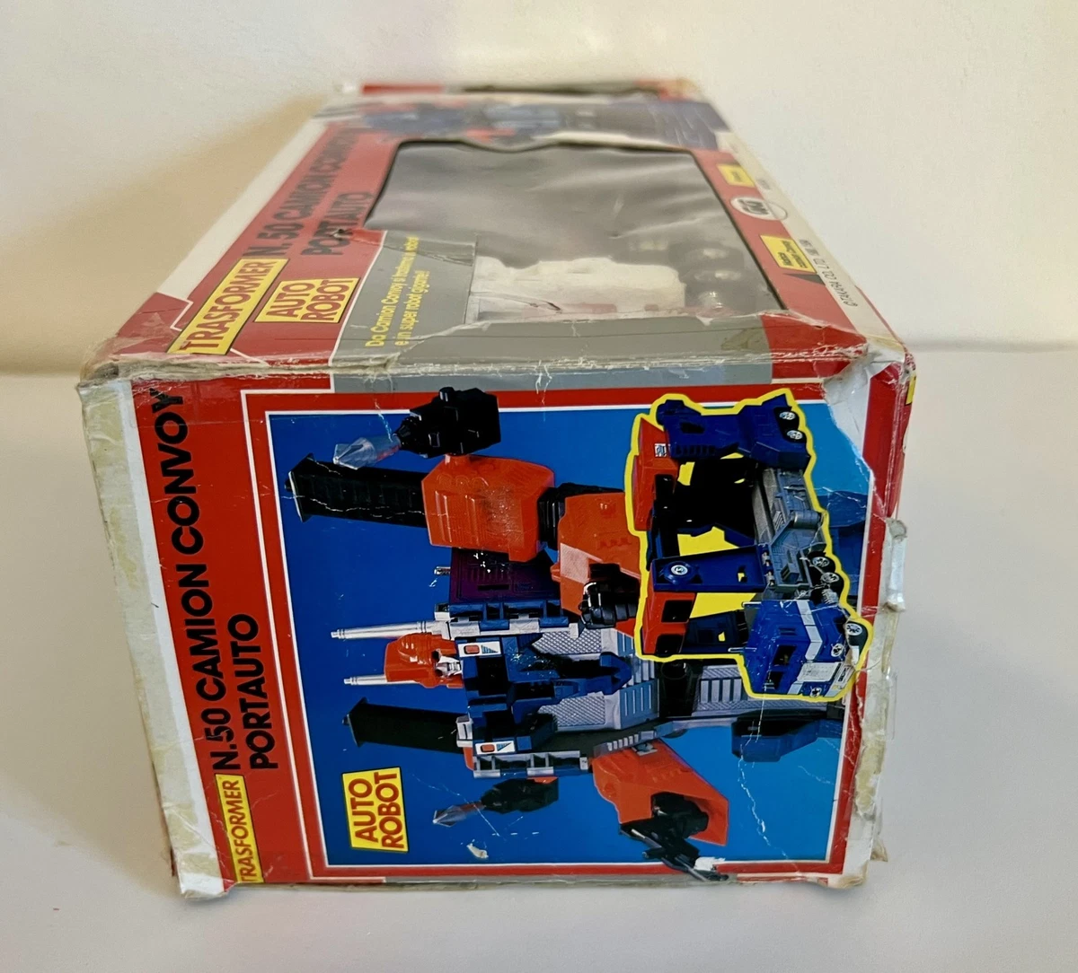 Convoy Transformer Diaclone Powered Cabina Roja GiG Takara Japón Pre Transformers G1