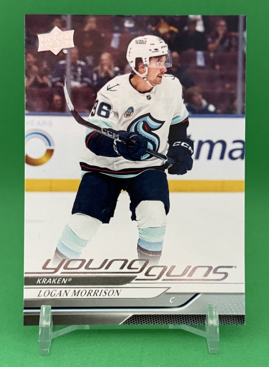 2024-25 Upper Deck Series 2 Young Guns Logan Morrison #469