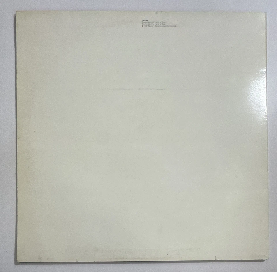 New Order Touched By The Hand Of God 1987 12" Vinyl Single Record FAC 193 VG+ - Image 3 of 4