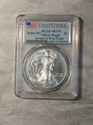2020 1 Oz ASE American Silver Eagle Coin PCGS MS70 First Strike #586