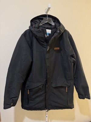 COLUMBIA Men's South Canyon Long Down Parka Sz L