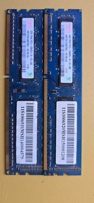 Hynix PC3-10600U-9-10-B0 4GB 1X4And one stick 2GB 1x2PC3-10600U-9-10-A0