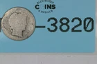 1897-S 10C LIBERTY HEAD BARBER SILVER DIME Early US Type RAW-3820
