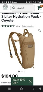 3 L'iter Camelbak 