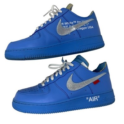 Nike Off-White x Air Force 1 Low '07 'MCA' Virgil Abloh Mens Size 12