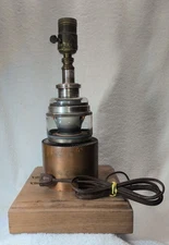 Vintage  high-power RF transmitting tube / Table Lamp conversion.