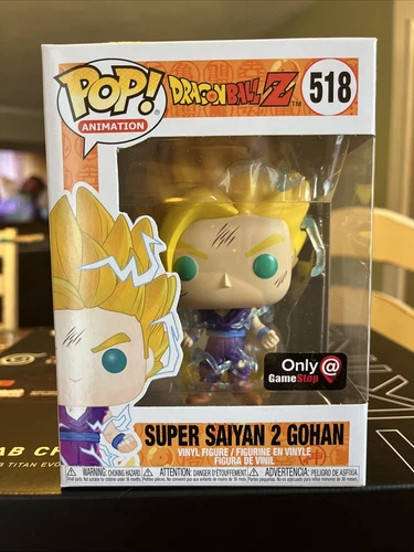 Funko Pop! Dragon Ball Z #518 - Super Saiyan 2 Gohan - Exclusivo de Gamestop