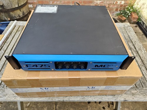 MC2 E475 Professional Power Amplifier Class AB 4 channel - Picture 2 of 6