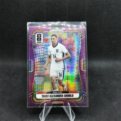 2026 Panini Prizm WC Trent Alexander-Arnold Purple Mosaic /299 England #108