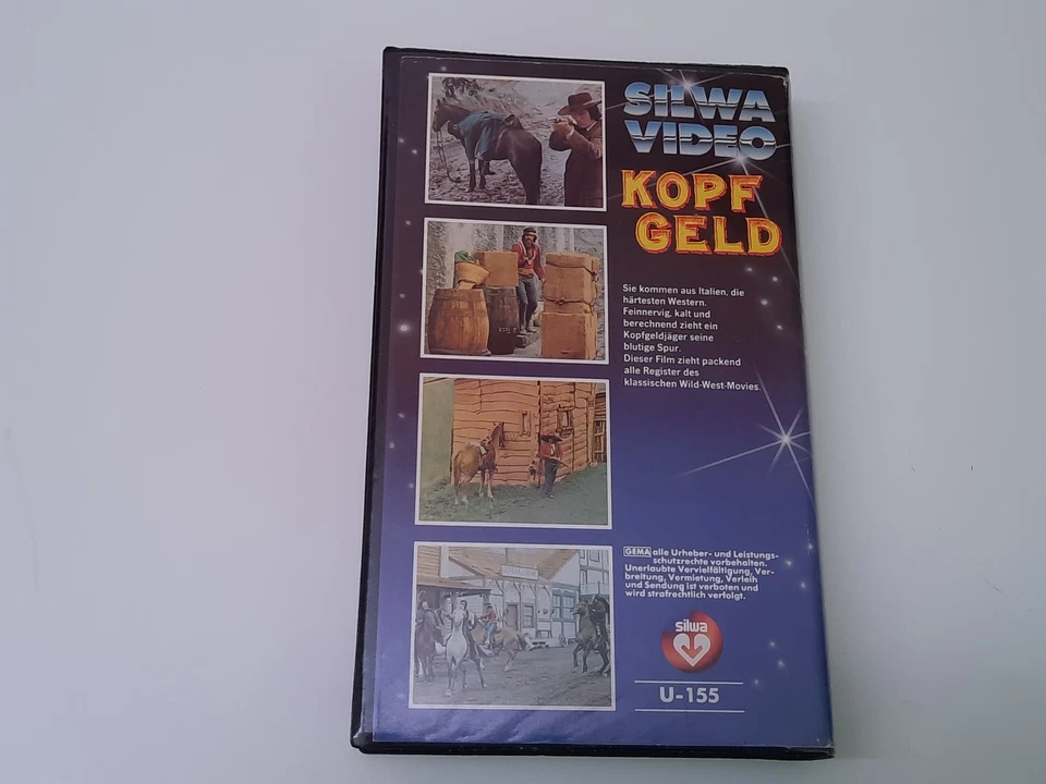 Kopfgeld für einen Killer 1972 Uncut VHS German PAL Video Großbox Joe D'Amato - Bild 2 von 4