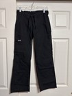 Cherokee Womens Medical Scrub Pants Black Xxs