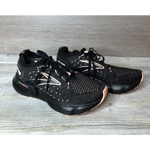 Brooks Glycerin StealthFit 20 Women Running Shoes Black Rose Gold 1203721B026 6
