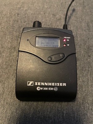 Sennheiser Diversity Reciver Ek300 IEM G3 Freq 734-776 MHz In Ear Monitoring Top