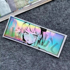 Jdm Anime Girl Stickers Laser Rainbow Car Motorcycle Vinyl Decals Jdm Anime Girl Stickers Laser Rainbow Car Motorcycle Vinyl Decals