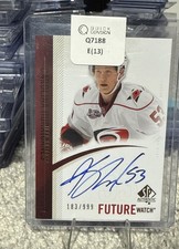 2010-11 SP Authentic - Future Watch Jeff Skinner #295 /999 (AU, RC)