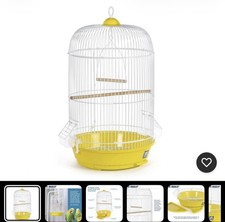 Prevue Hendryx SP31999Y Classic Round Bird Cage, Yellow