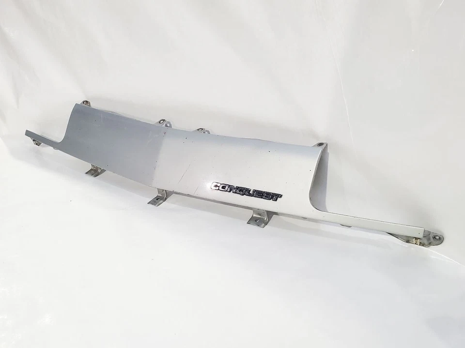 1983 Starion 1984 1989 Conquest Chrysler OEM Header Silver Upper Finish Panel  - Image 2 of 4