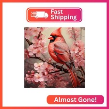 Anuver Cardinal Diamond Painting Kits for Adults, 5D DIY Diamond Art Kits for Be