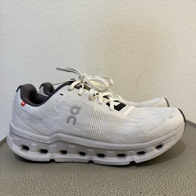 On Cloudgo White Glacier Grey 55.98625 Running Shoes Women s Size 9.5