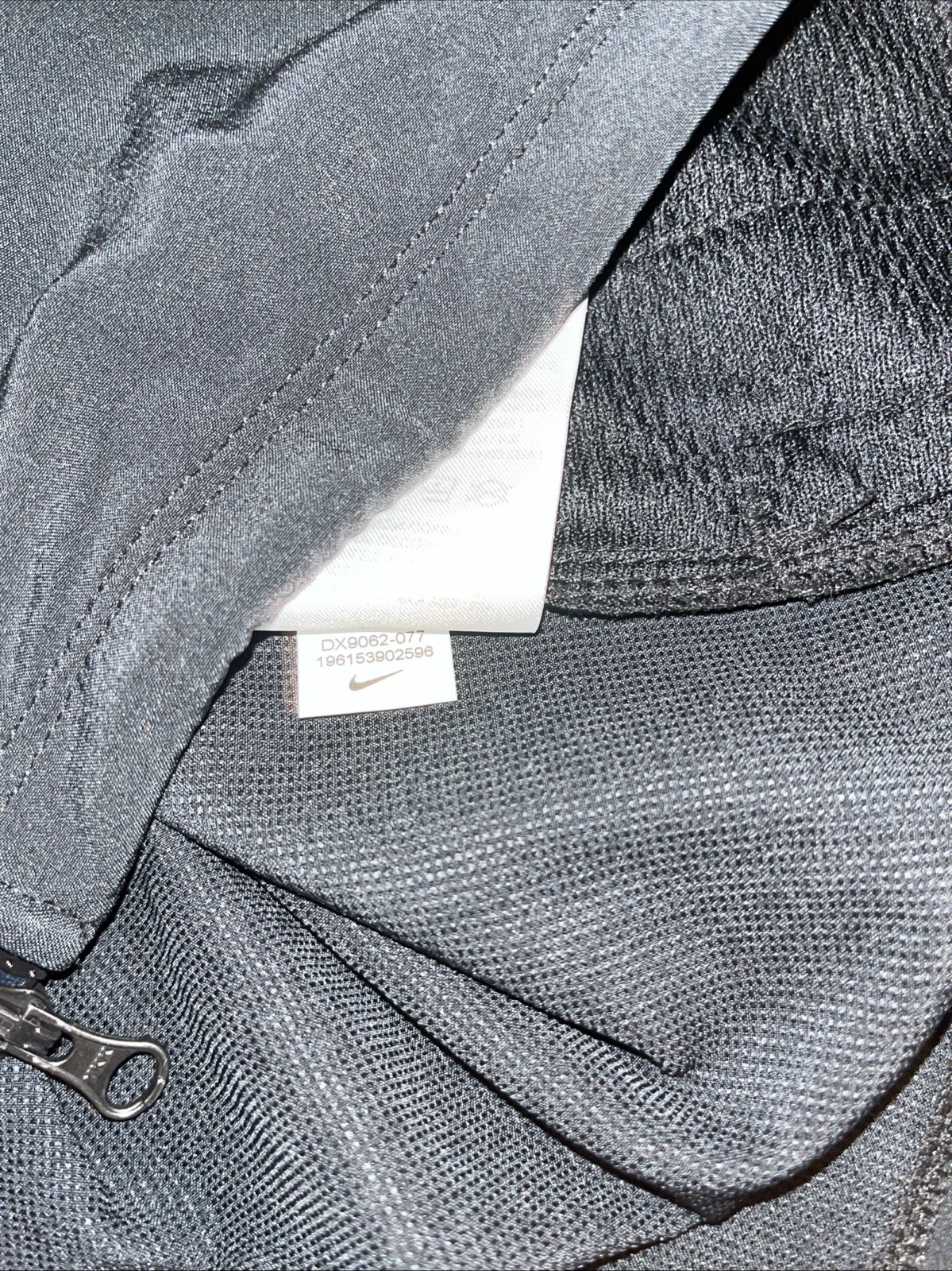 SACAI X NIKE Nike Pro Elite G Medalist Team Jacket Nero Uomo Taglia XL DX9062 077