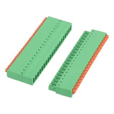 1 Set 20-Pin 3.81mm/0.15" Pitch PCB Terminal Block Connectors Straight