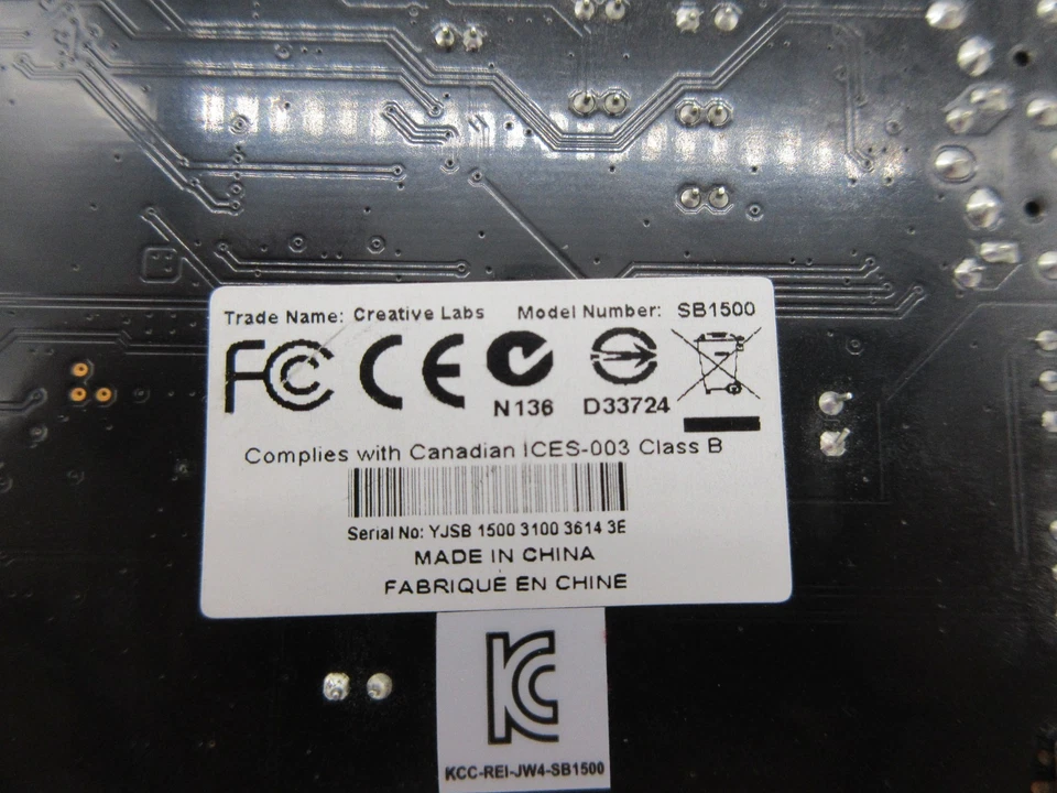 Creative Sound Blaster Z Sound Card - SB1500 - Image 4 of 4