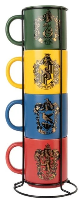 Set de 4 tasses empilables Harry Potter Erik en céramique de 250ml