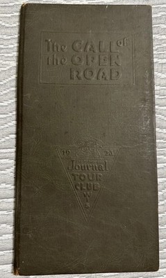 THE CALL OF THE OPEN ROAD 1923 MILWAUKEE JOURNAL TOUR CLUB WIS. MAPS AUTOMOBILIA