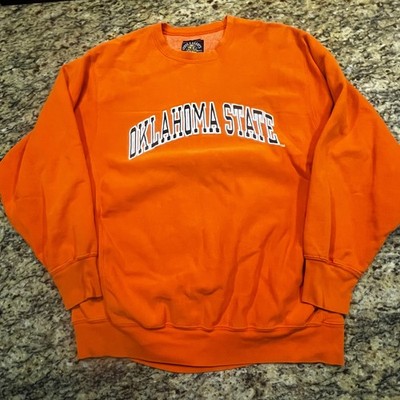 Steve & Barrys Oklahoma State University Sweatshirt Mens XL Orange Crewneck OSU