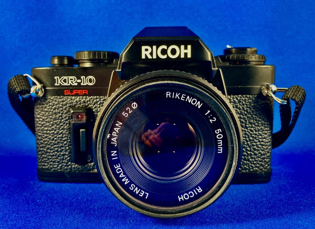Ricoh KR 10 Super 35mm SLR Film Camera with 50mm Lens for sale