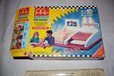 1993 NEW OPEN BOX McDonald's Happy Meal Magic Pie Maker Mattel UNUSED 90s MIP