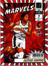 2025 Donruss WNBA #10 Aliyah Boston Net Marvels