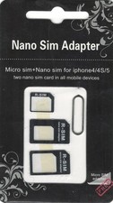 Universal SIM Adapters - Nano And Micro SIM Adapters
