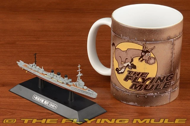 Eaglemoss 1:1100 clase Tenryu crucero ligero IJN Tatsuta SIN CARGADOR Foto 4 de 4