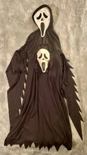 Vintage 1990  s Scream Ghost Face Masks  Costume. Rare Easter Fun World