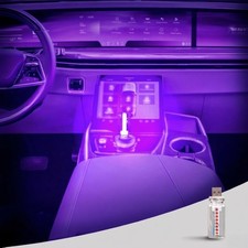 Mini USB Touch Control LED Ambient Light in Purple - 4 Modes St Color: Purple