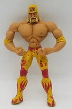 2002 WWF WWE Jakks Hulk Hogan Flex-ems Wrestling Figure Ser 1 WCW AWA NWO NWA
