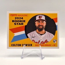 Colton Cowser (RC) 2024 Topps Throwback Thursday #135 Rookie Star Orioles (SP)