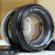  O Mark Canon FD 50mm f/1.4 S.S.C. SSC Standard MF Lens from Japan