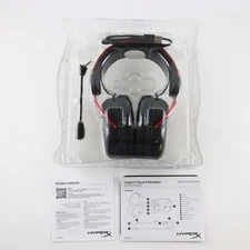 New HyperX Cloud II Wired Over-Ear Gaming Headset - Red - *MISSING USB ADAPTER*