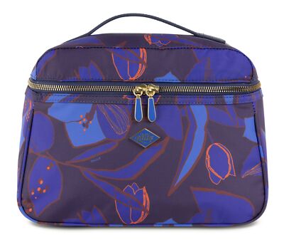 Oilily Coco Beauty Case Kosmetiktasche Eclipse blau orange Neu