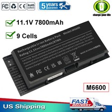 9 Cells Battery for Dell Precision M4600 M4700 M4800 M6600 M6700 M6800 FV993 US