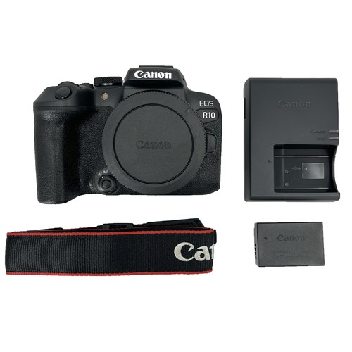 Canon EOS R10 (5331C002) 24.2MP 4K Body Mirrorless Camera Black for