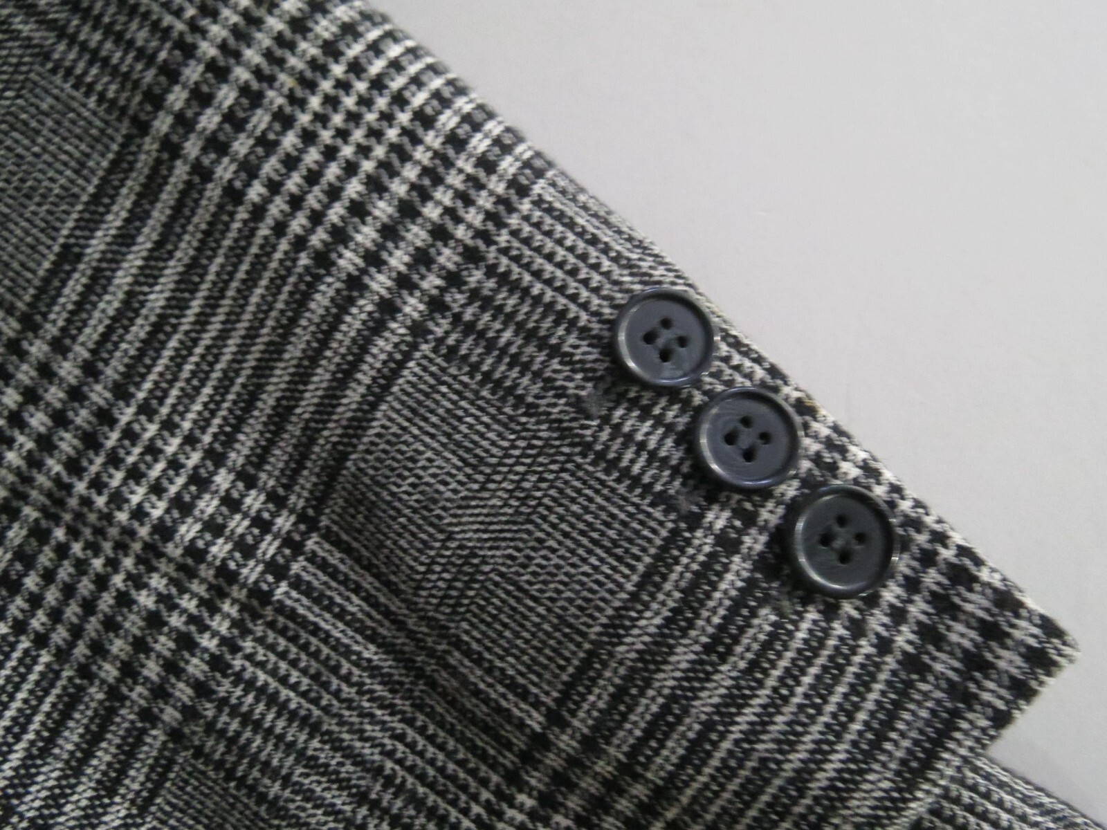 Cappotto sportivo Yves saint Laurent Made in France Diffusion Hommes a quadri audaci 40 L