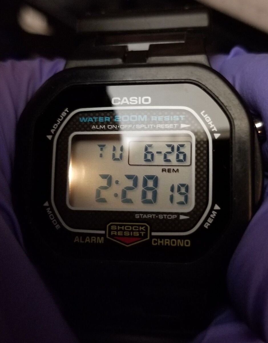 Casio DW-5300 G-shock men digital sports watch Modular 901 vintage missing bezel | eBay Casio DW-5300 G-shock men digital sports watch Modular 901 vintage missing bezel | eBay