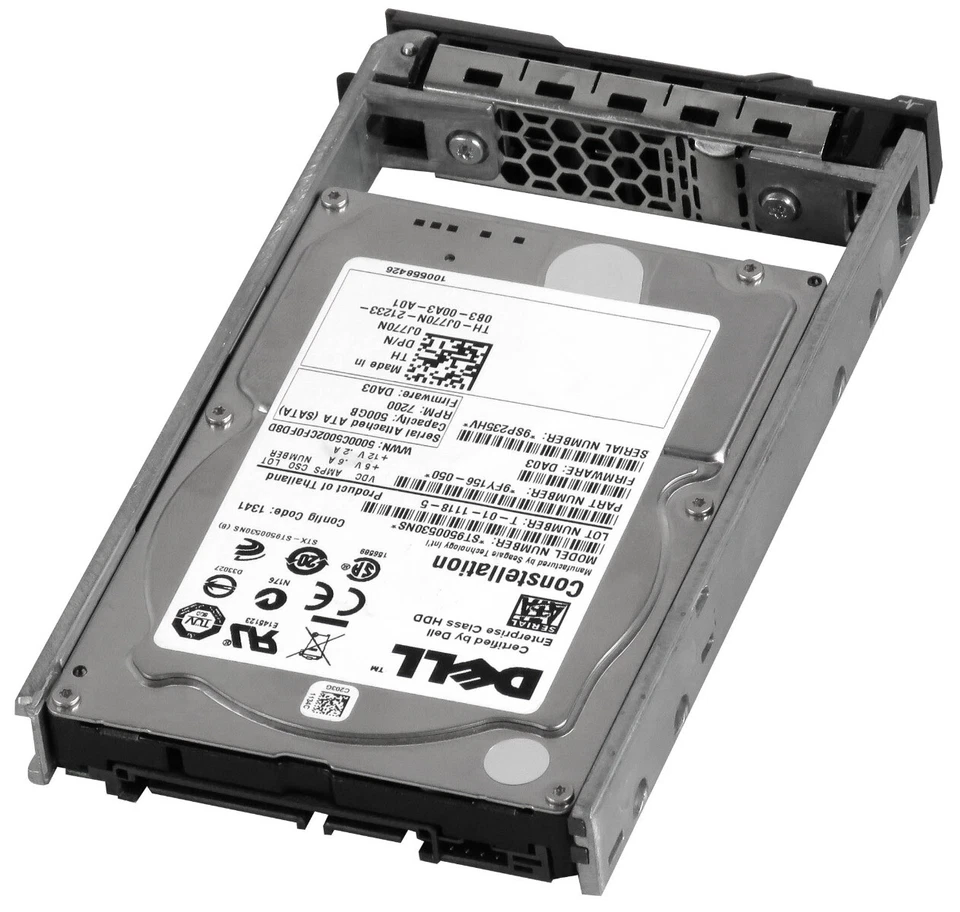 Disco Rigido DELL 0J770N ST9500530NS 500GB 7200Giri/Min 32MB SATA II 2.5'' - Immagine 2 di 3