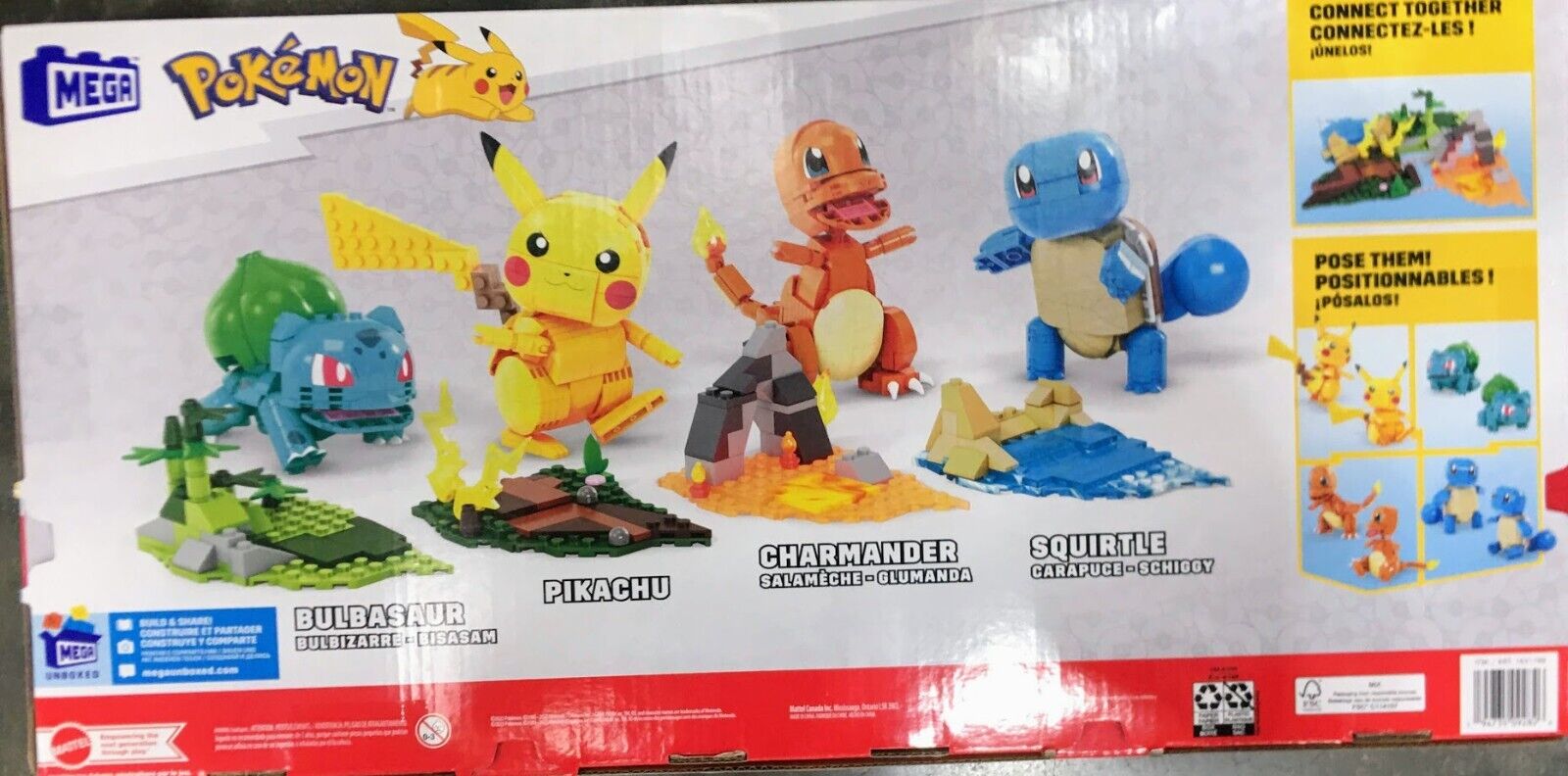 Pokémon Mega Construx Build and Show Bundle