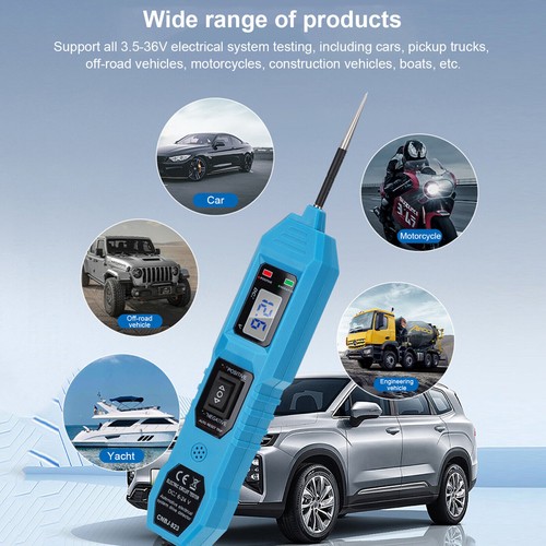 3.5-36V Digital Automotive Circuit Tester Power Electrical Diagnostic Detection - Picture 6 of 10